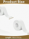 1 Pc White Waterproof Floor Seal Sticker – PVC Self-Adhesive Caulk Tape Roll for Kitchen, Bathroom, Bathtub, Sink, and Wall Edges - Image 2